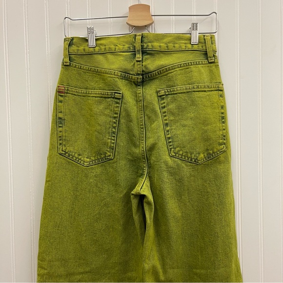 Urban Outfitters | BDG High Rise Baggy Jeans in Electric Green Sz 27 - Picture 8 of 10